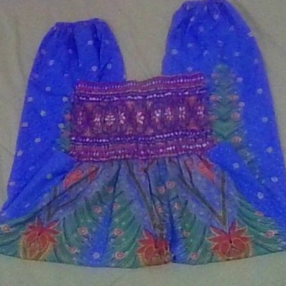 Lu's Chic: Unique, Bohemian Pants - Picture 1 of 4